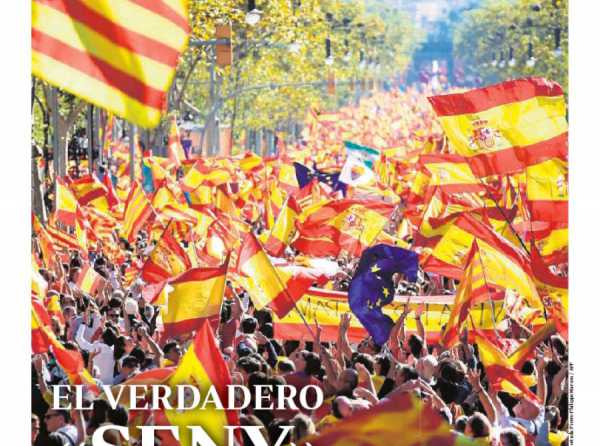 Cataluña. España. Europa. El mundo 	