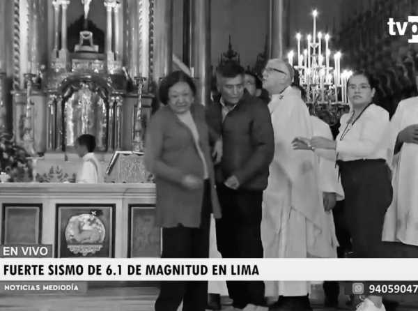 La misa dominical en TVPerú