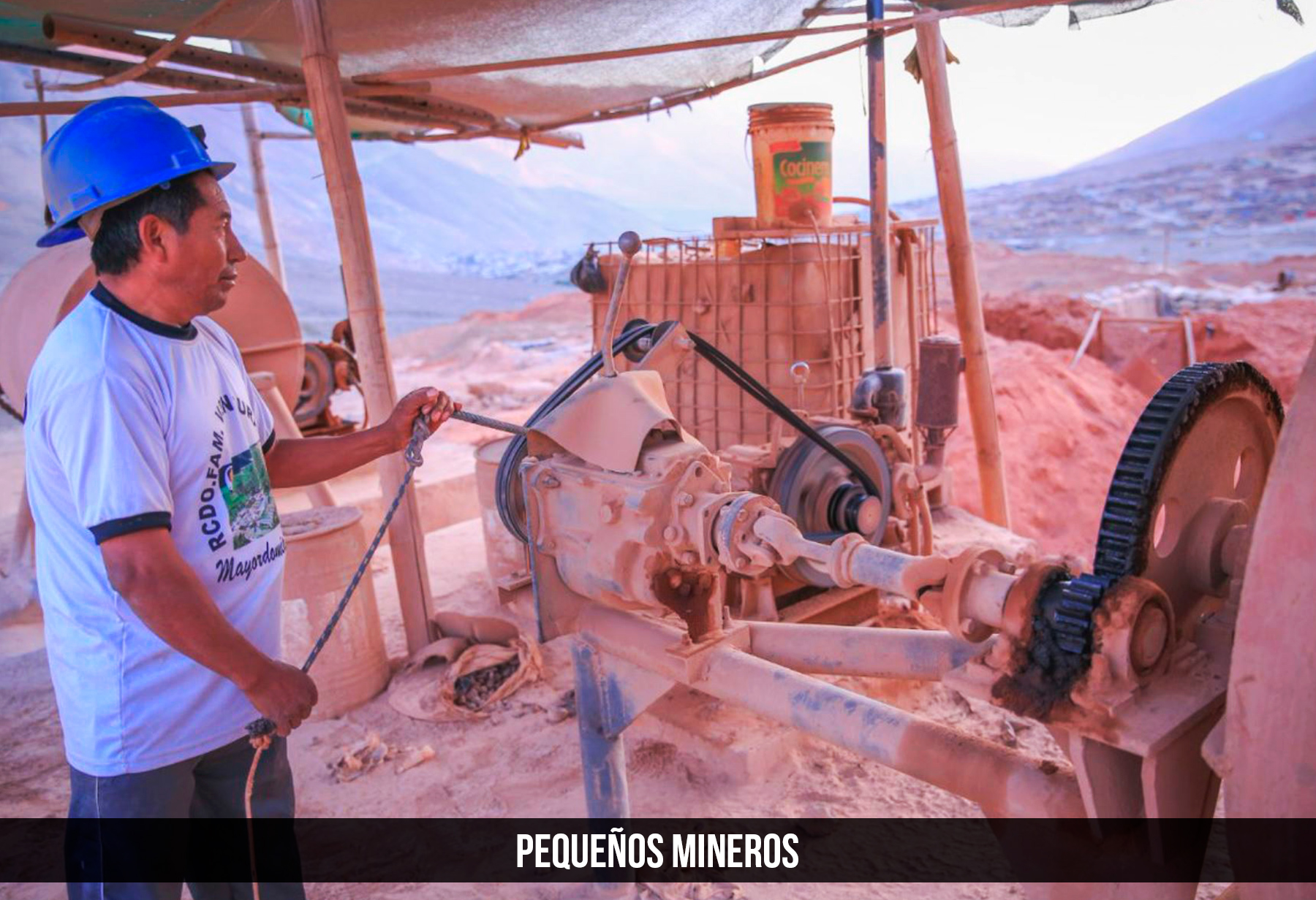 pequeños mineros