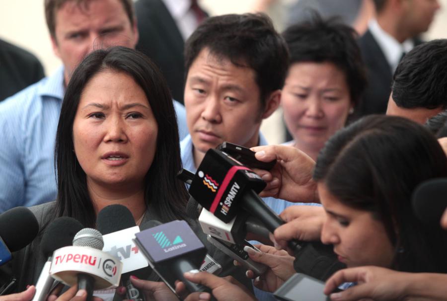 Keiko versus los medios
