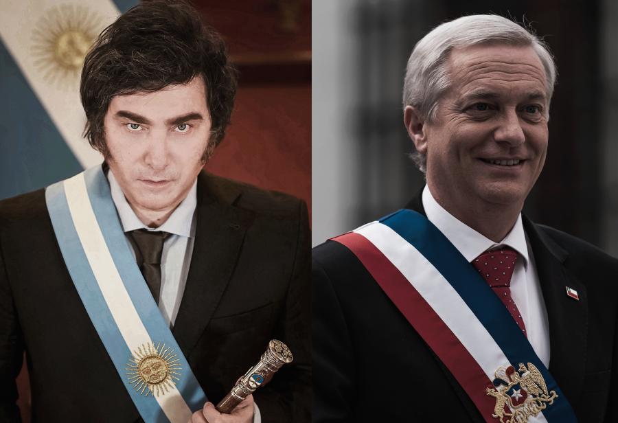 Dos personalidades de derecha: Kast y Milei 