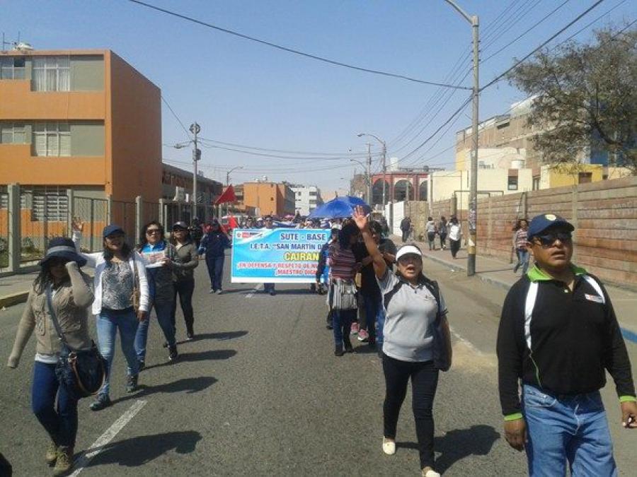 Los maestros tienen  justa raz&oacute;n