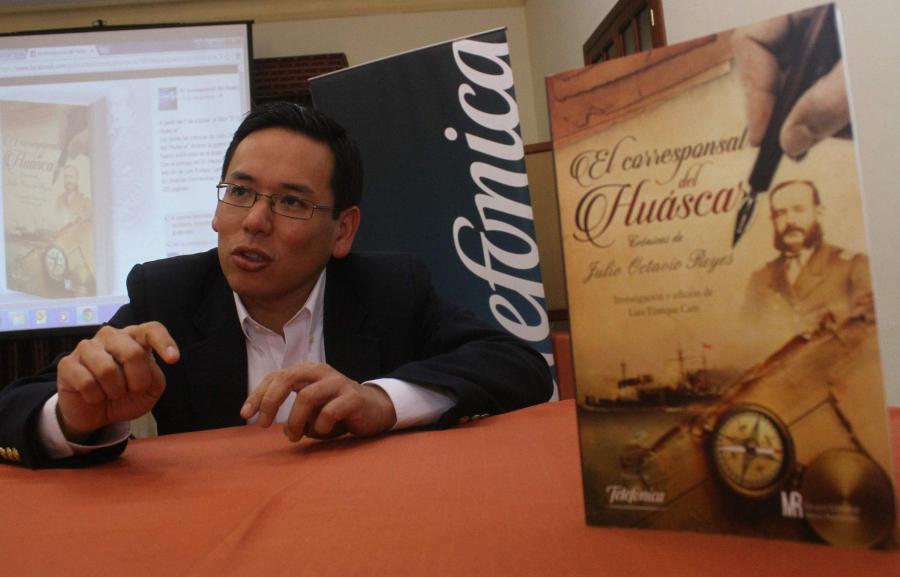 Un periodista a bordo del “Huáscar”