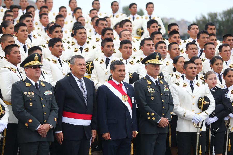 El militarismo alicaído