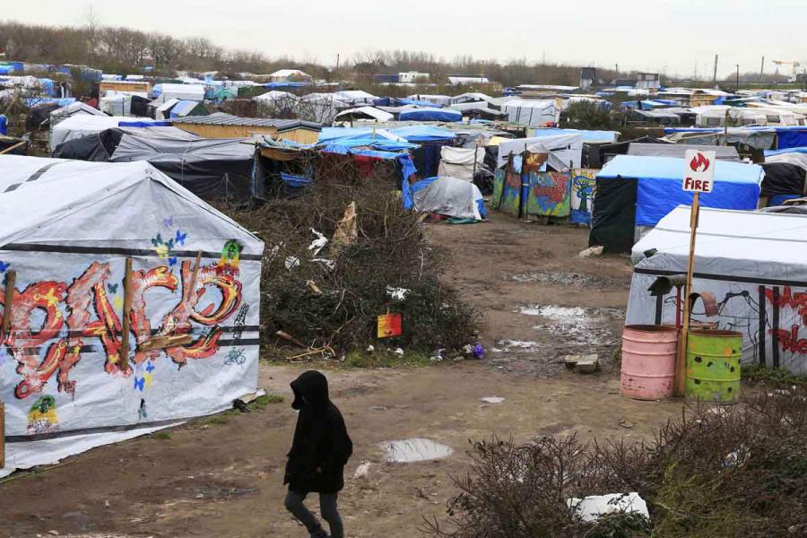 Desmantelamiento de la jungla de Calais: niños refugiados