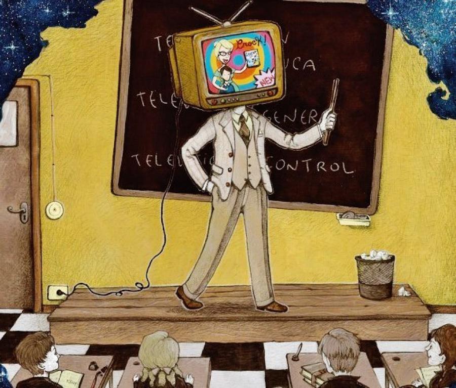El show educativo y la familia mediática