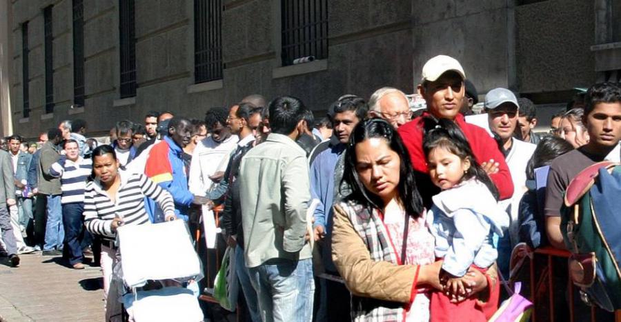 La vida del inmigrante