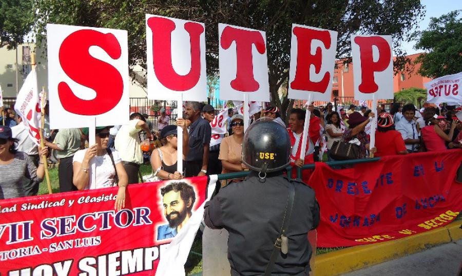 El Estado debe conducir, no el SUTEP