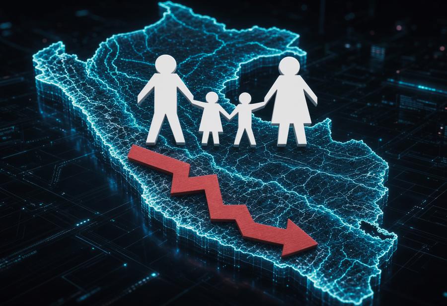 La poblaci&oacute;n peruana crece cada vez menos