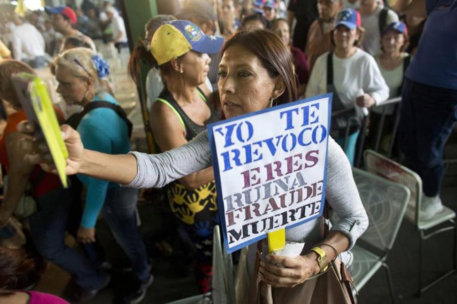 ¡Venezuela cerca de la revocatoria!