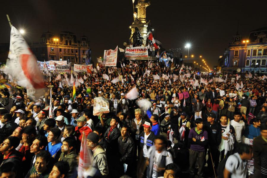 La izquierda peruana está ubicada