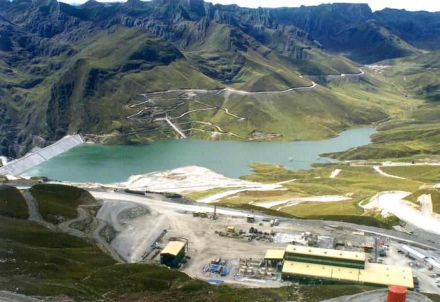 Antamina cosecha agua en Ancash