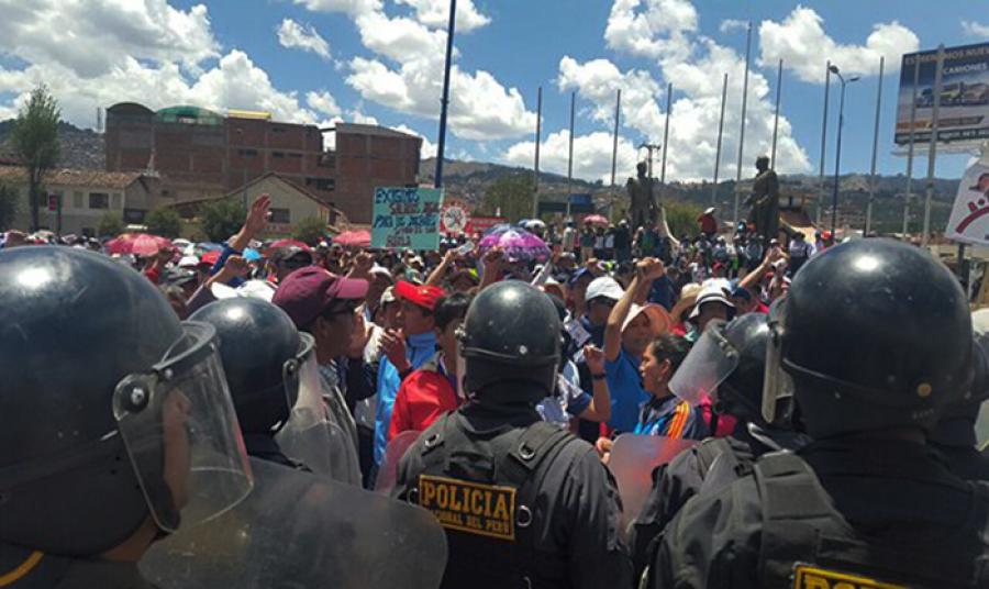 Regiones se niegan a descontar a “docentes violentistas”