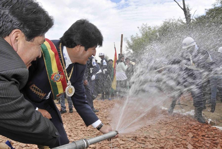 Evo hace agua