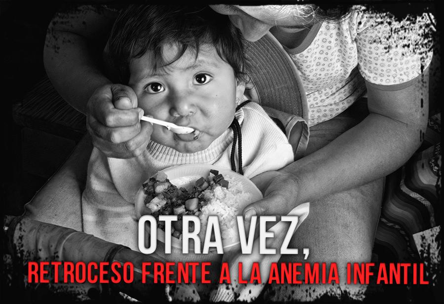 Otra vez, retroceso frente a la anemia infantil