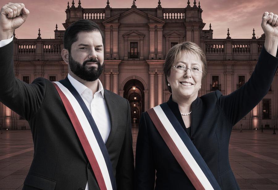 Bachelet-Boric: Una dupla de izquierda