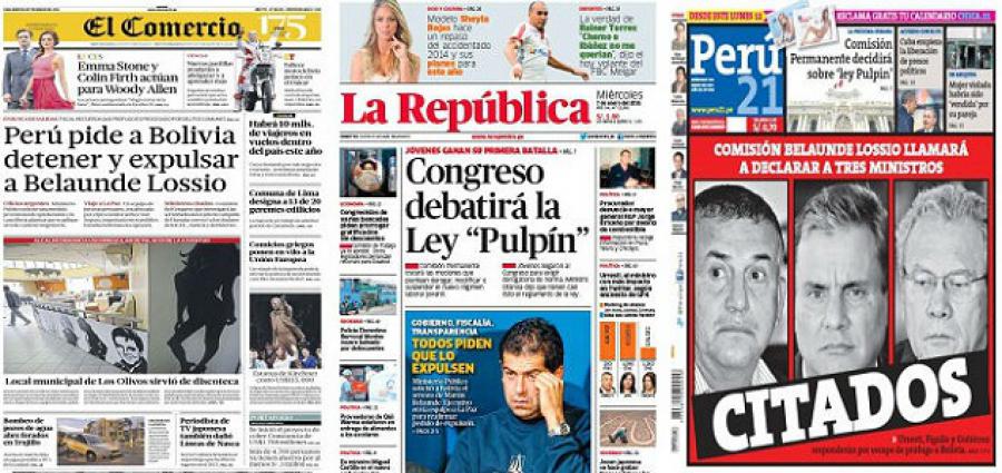 ¿Qué fue de la agenda nacional?