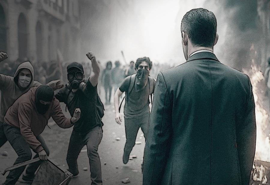 Crimen disfrazado de protesta