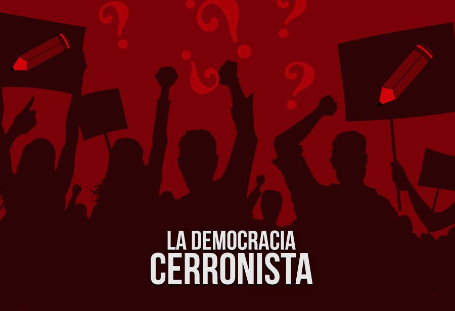 La democracia cerronista