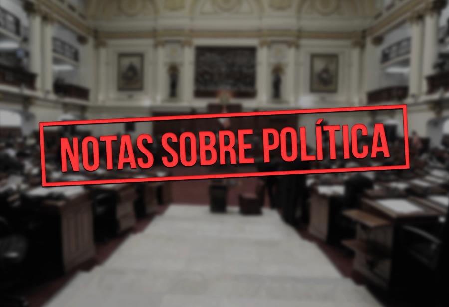 Notas sobre pol&iacute;tica