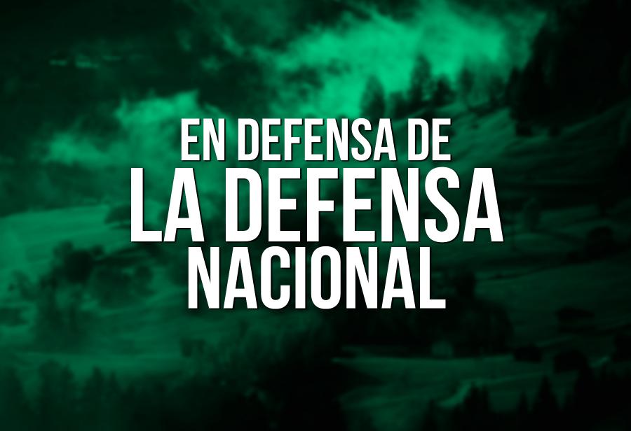 En defensa de la soberanía nacional