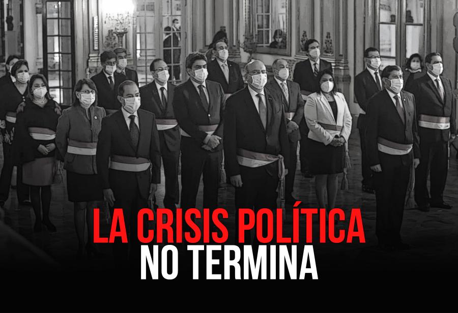 La crisis política no termina