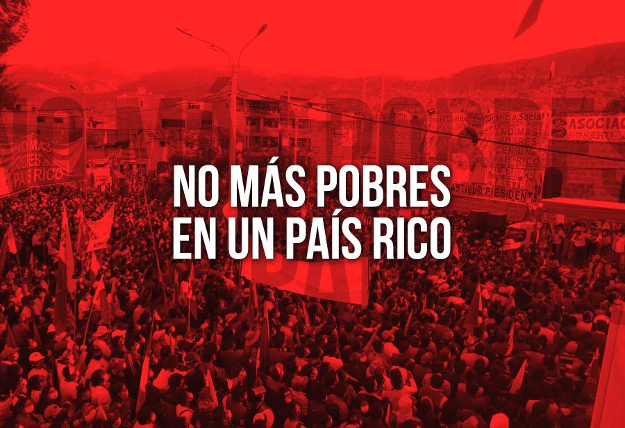 No más pobres en un país rico