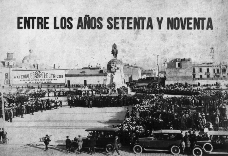 Entre los años setenta y noventa