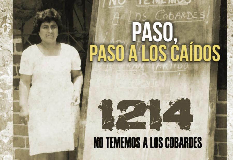 Paso, paso a los caídos