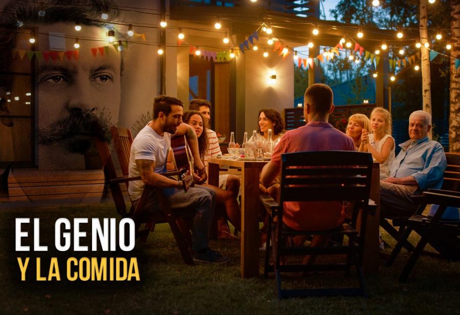 El genio y la comida
