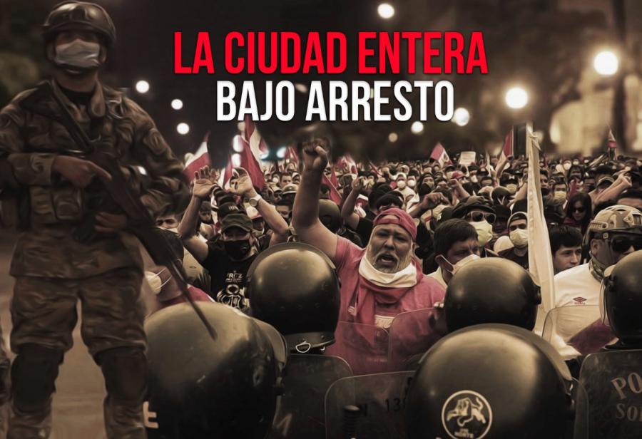 La ciudad entera bajo arresto