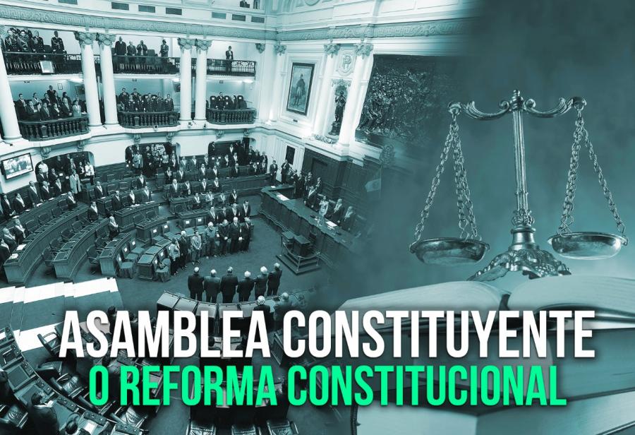 Asamblea constituyente o reforma constitucional