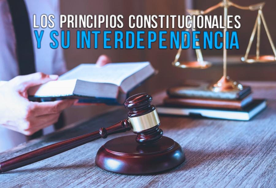 Los principios constitucionales y su interdependencia