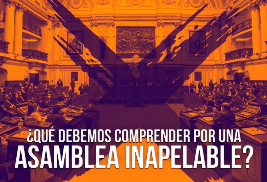 ¿Qué debemos comprender por una Asamblea inapelable?