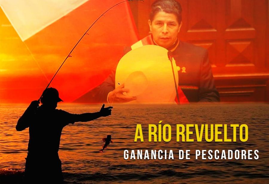 A río revuelto ganancia de pescadores