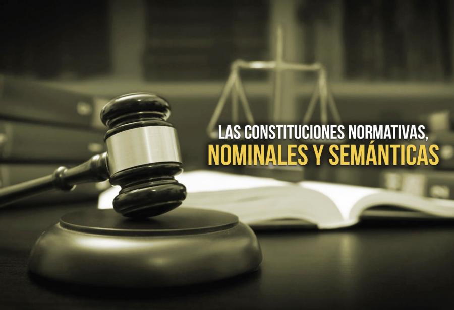 Las constituciones normativas, nominales y semánticas