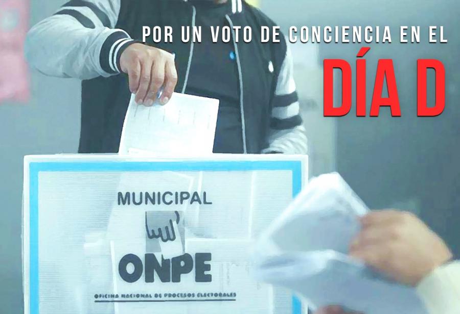 Por un voto de conciencia en el día D