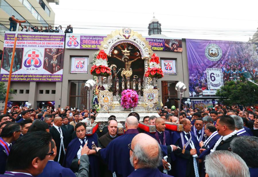 La devoción al Señor de los Milagros