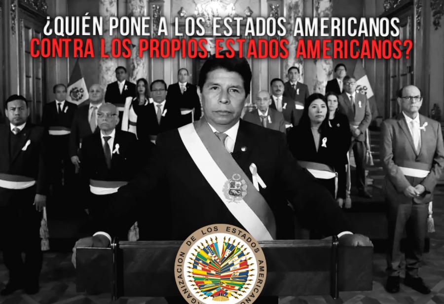 ¿Quién pone a los Estados Americanos contra los propios Estados Americanos?