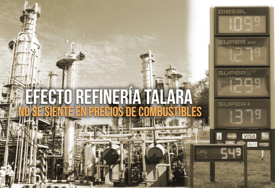 Efecto Refinería Talara no se siente en precios de combustibles