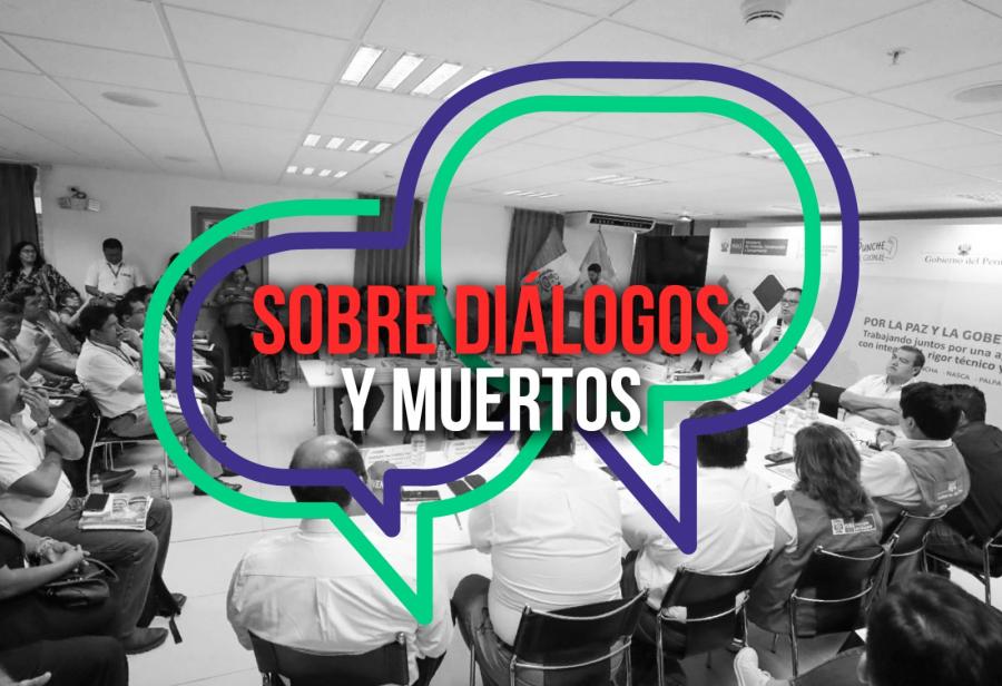 Sobre diálogos y muertos