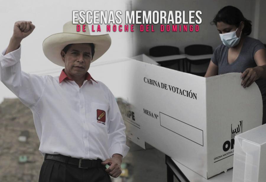 Escenas memorables de la noche del domingo