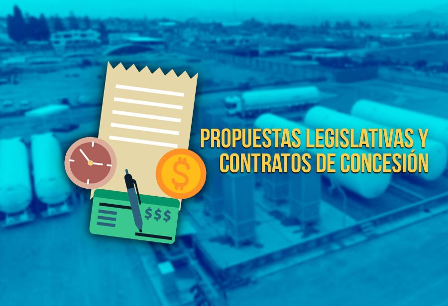 Propuestas legislativas y contratos de concesión