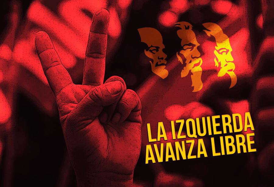 La izquierda avanza libre