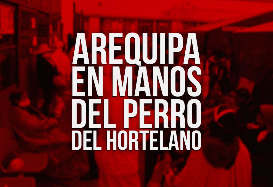 Arequipa en manos del perro del hortelano