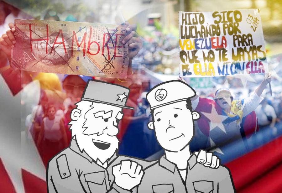 Venezuela y Cuba: dictaduras gemelas