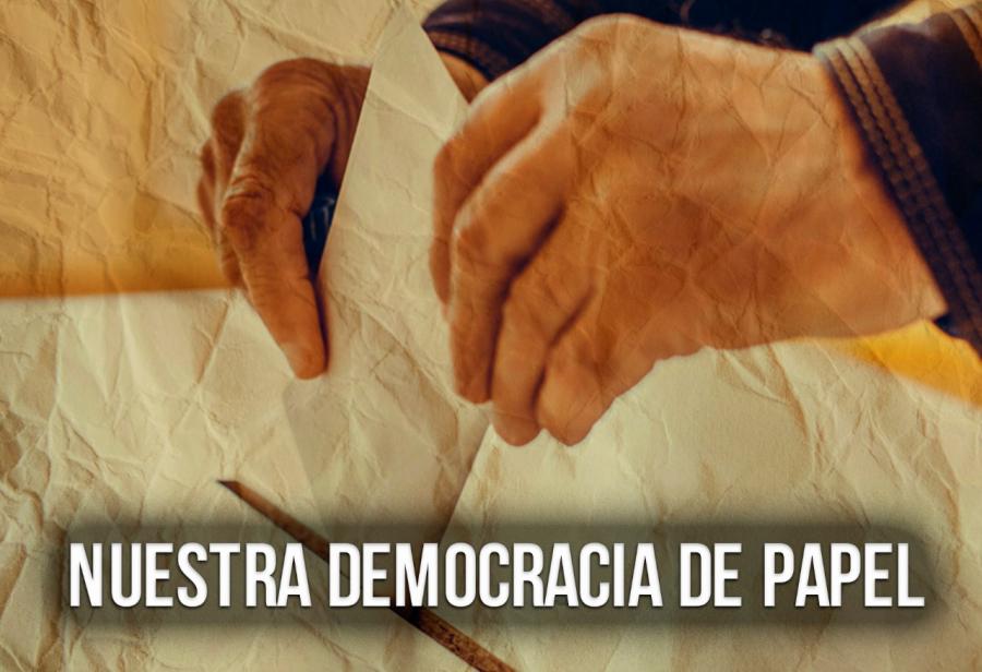 Nuestra democracia de papel