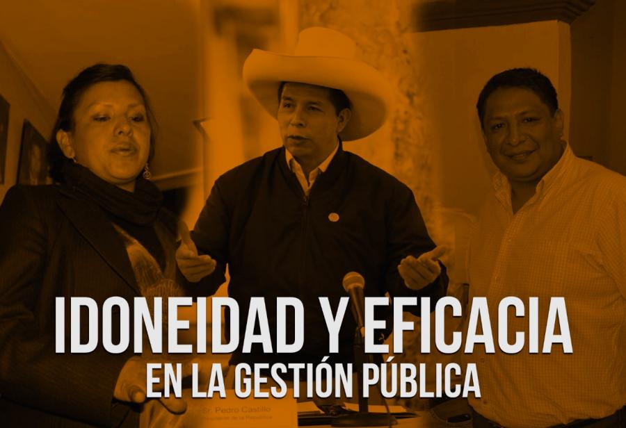 Idoneidad y eficacia en la gestión pública