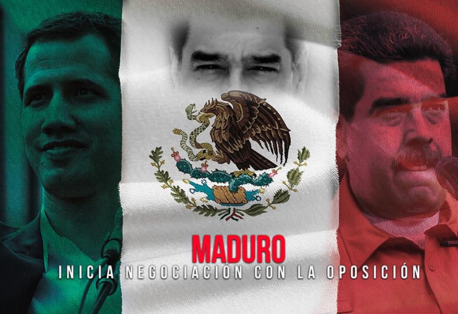 Maduro inicia negociación con la oposición