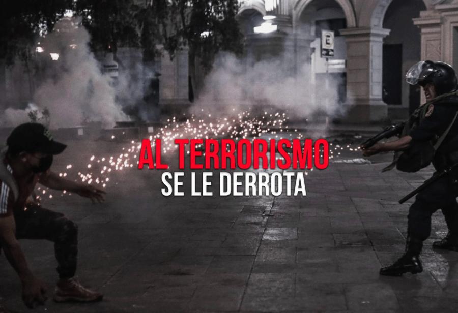 Al terrorismo se le derrota
